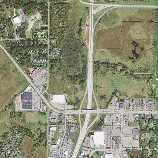 Crash blocking two lanes near County Road 2
