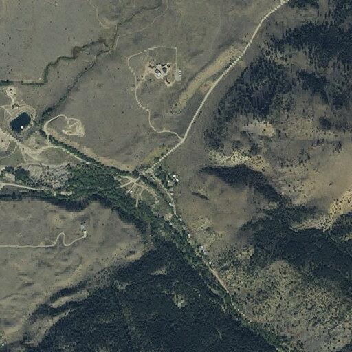Patient transported near Emigrant Creek Road without flight