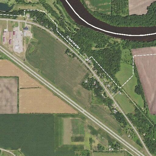 Brush fire reported near County Road 75