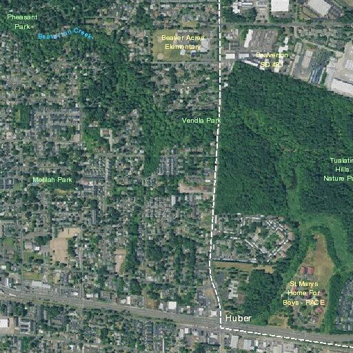 Person suffers back pain after fall near Beaverton