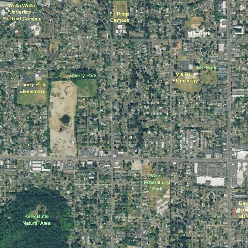 Person reported with chest pain near Portland