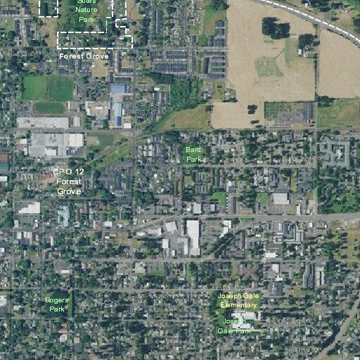 Person reporting abdominal pain near 17th Place, Forest Grove