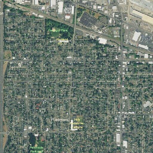 Person fainting near North Highland Street in Portland