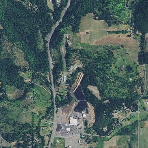 Small bark dust fire at Neal Creek Road home