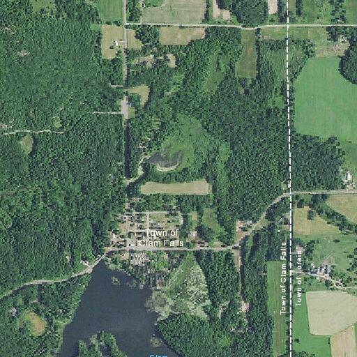 Wildland fire in Clam Falls reported under control