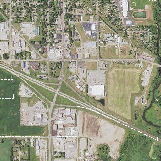 Stalled semi blocking traffic on Highway 71