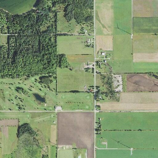 Two-car crash on private property at golf course