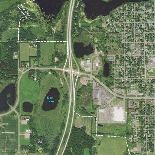 Woman suffering heat exhaustion near Pine City