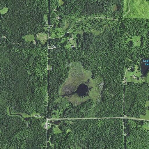 Planned brush pile burn in Butternut