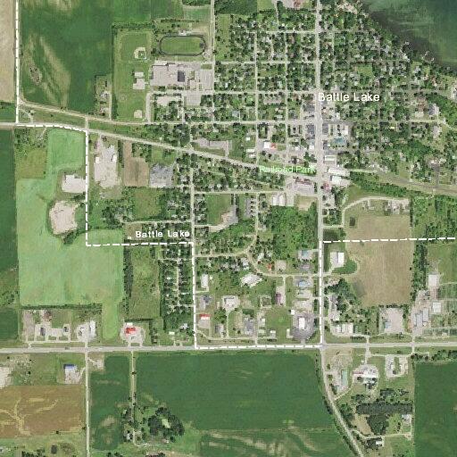 Reported gas drive-off at Battle Lake station