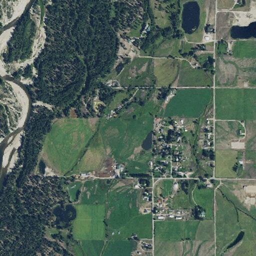 Grass fire from controlled burn at rural property
