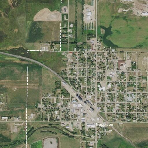 Woman with dislocated knee near 3rd Street West, Napoleon