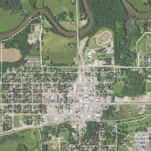 Male fell and can't get up at Aitkin Manor