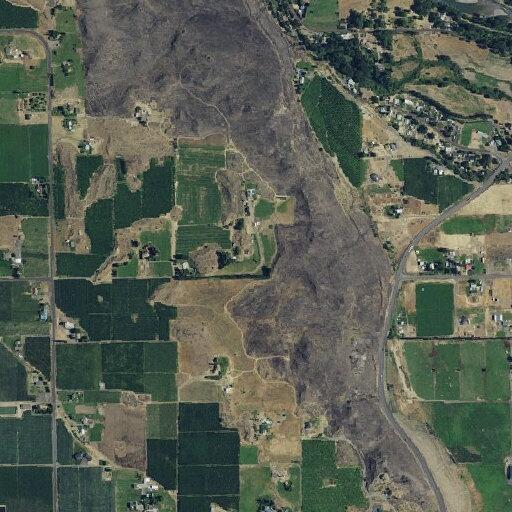 Brush fire near homes on Potter Road contained