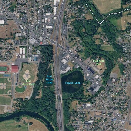 Person fell with possible broken leg at care facility