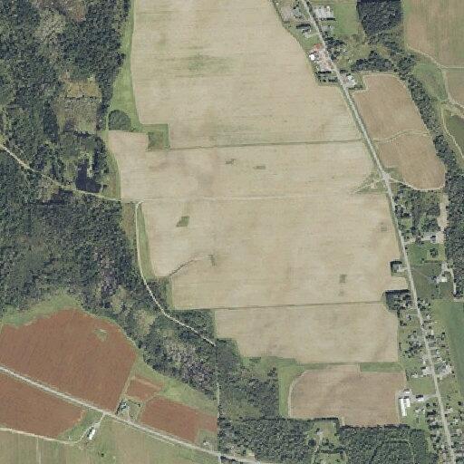 Neighbor hits trees and fence on shared right of way
