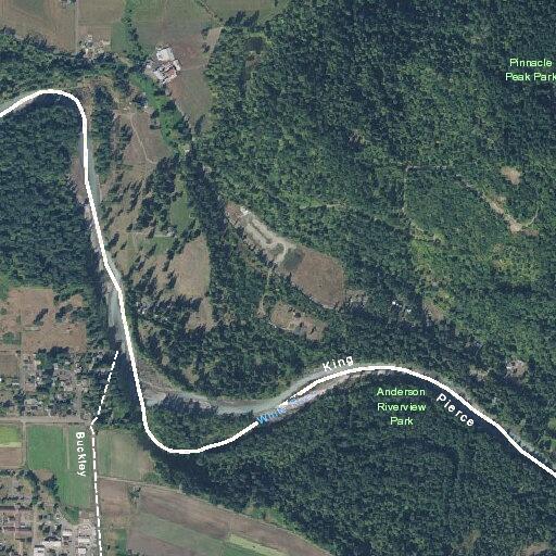 Illegal outdoor burn on SE Mud Mountain Road