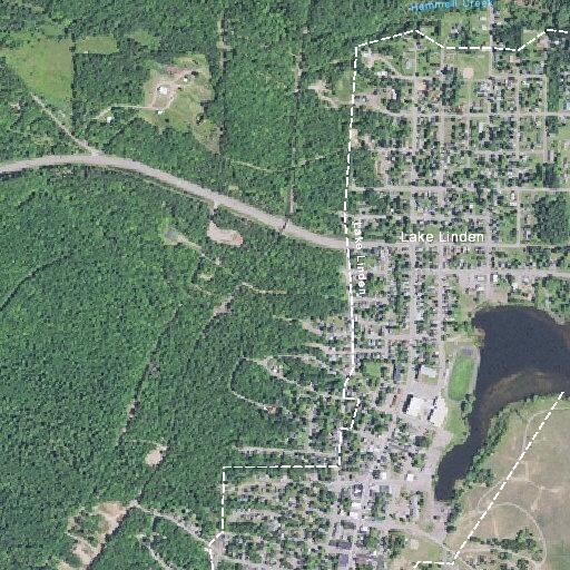 Fire alarm near Hecla Street in Lake Linden