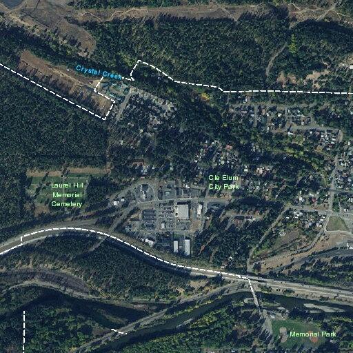 Report of chimney fire near Safeway in Cle Elum