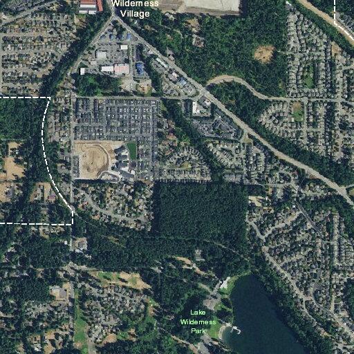 Biker injured after falling down slope at Lake Wilderness Park