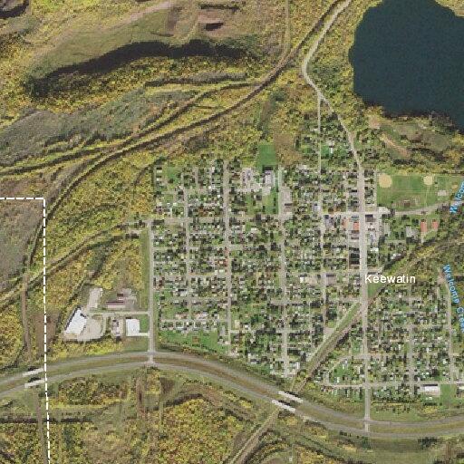 Report of possible smoke on the south side of the road near Keewatin; unit dispatched to check the area by Snowbowl.