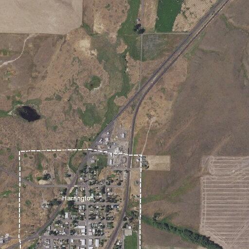 Report of railroad tie on fire near Harrington