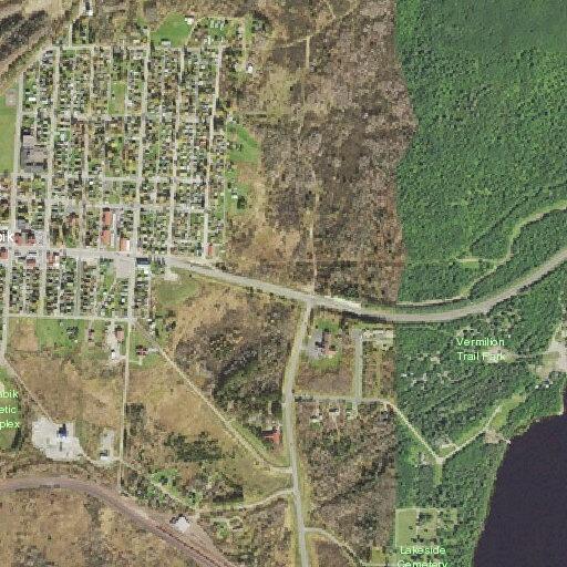 Elderly female with COPD has breathing difficulty near Vermilion Trail