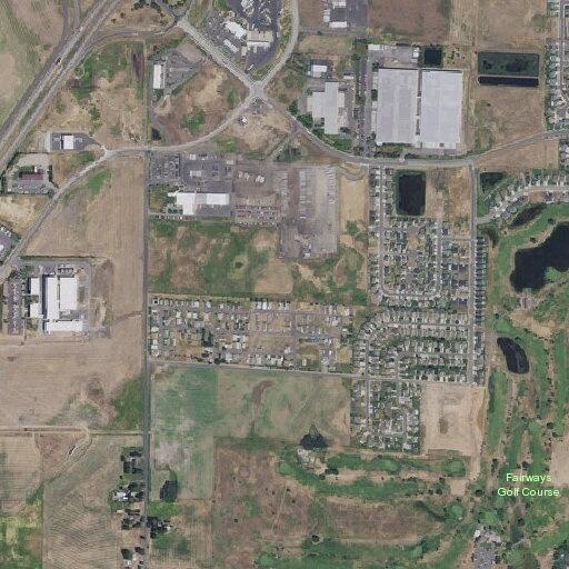 Person having difficulty breathing at mobile home park