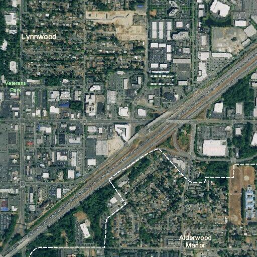 Non-injury crash at Poplar Way and 204th Street SW