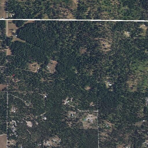 Small brush fire on East Oregon Road