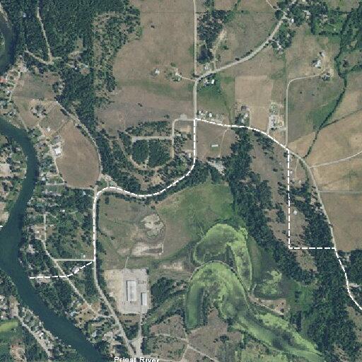 Engine responds to smoke report near Priest River