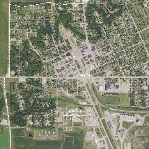 Semi fails to yield at Warren highway intersection