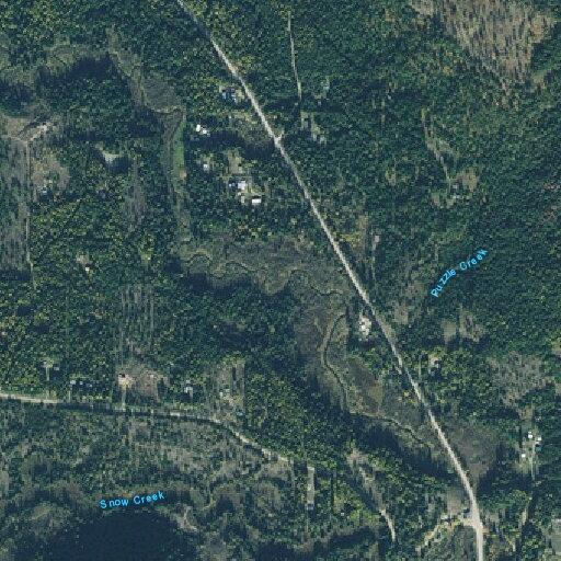 Non-injury crash on Highway 57 in Priest River