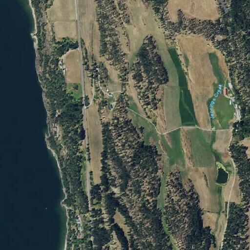 Brush fire near Daisy Boat Launch in Rice