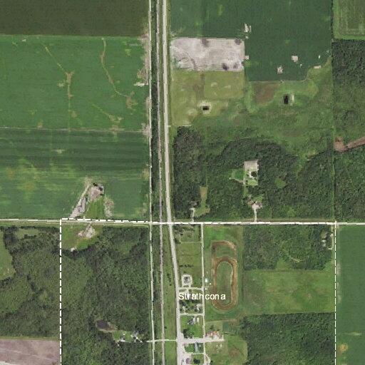 Forest fire reported near Strathcona