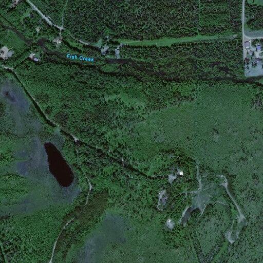 Medical patient encounter near Fish Creek on road