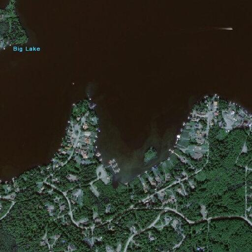 Outdoor burn checked near Big Lake Road