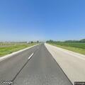 Pedestrian walking on I-80 near milepost 35
