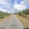 Spreading pine plantation fire near Deep Creek