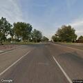 Cattle on roadway near East US 16 in Worland area