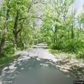 Tree blocking road near Spook Hollow Road