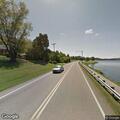 Vehicle rollover into river near South Kentucky Street