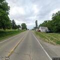 Deer carcass blocking road on Illinois Route 89