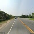 Trash bag blocking lane on Route 6 north