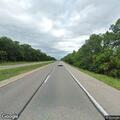 Vehicle in ditch after crash on Highway 67