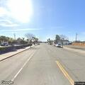 Traffic stop on black Chevy pickup in Mendota
