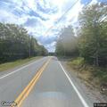 Truck smoking and blocking lane on Seneca Trail