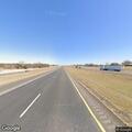 Car hits guardrail on highway near Little Wichita River