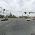 Green Nissan reported flashing red light on Turner