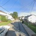 Traffic stop on blue Toyota Tacoma on Walnut Street